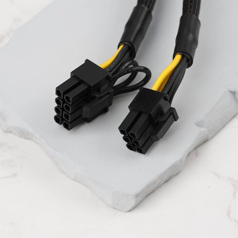 قم بإنشاء فكرة 10pin إلى 6+8pin 50cm PCIe GPU كابل محول الطاقة متوافق مع HP ML350 ML360 G9 in Saudi Arabia
