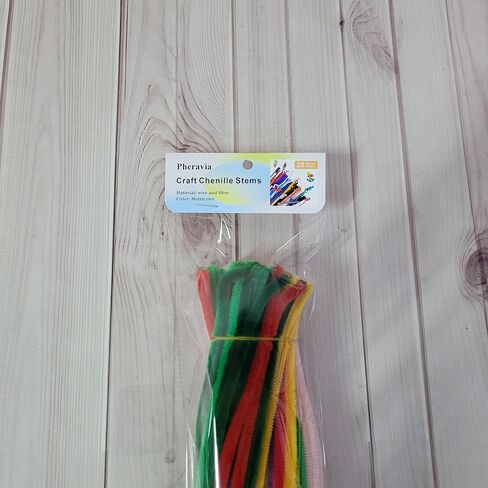 Pheravia Craft Chenille Stems, Bulk Supplies for DIY Art Projects, Classroom, Kids Activities, Christmas Decorations in Saudi Arabia