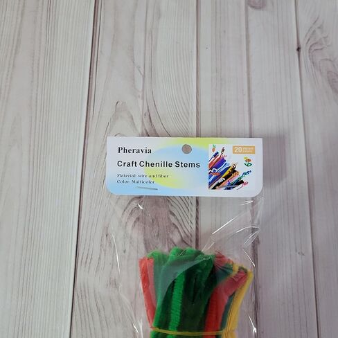 Pheravia Craft Chenille Stems, Bulk Supplies for DIY Art Projects, Classroom, Kids Activities, Christmas Decorations in Saudi Arabia