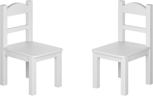 Treocho Wooden Kids Table and Chair Set with Reversible Tabletop, 2 in 1 Toddler Desk with Storage Drawers, Kids Activity Table with Blocks Building Baseplate for Playing, Reading, Drawing, White in Saudi Arabia