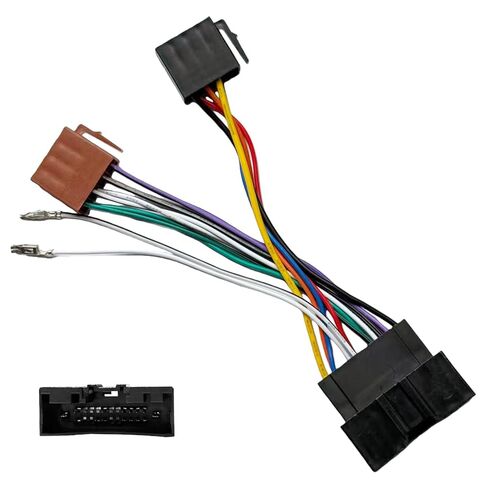 ما بعد البيع ستيريو الأسلاك تسخير لفورد 2011-2020، 8Pin + 8Pin ISO سيارة ستيريو محول لF-150 العبور حافة اكسبلورر الهروب موستانج فيوجن فييستا التركيز الحارس راديو السيارة ستيريو الأسلاك تسخير كابل in Saudi Arabia