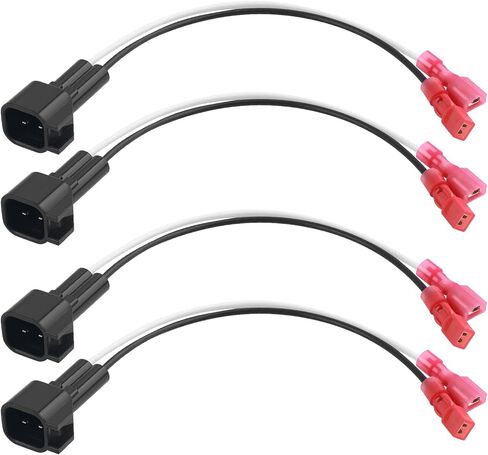 4PCS Speaker Harness Adapter,OEM#72-5600 Door Speaker Adapter for Easy Speakers Connection,Speakers Wiring Harness Car Accessories Compatible with Ford Lincoln Mercury Mazda in Saudi Arabia