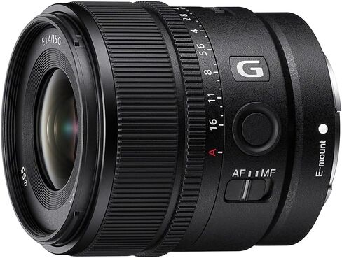 Sony SEL15F14G E 15mm F1.4 G APS-C Large-Aperture Wide-Angle G Lens Bundle with Lexar 64GB SDXC UHS-I Card, Deco Photo All-in-One Cleaning Kit and Corel Photo Video Suite (Digital Download) in Saudi Arabia