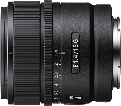 Sony SEL15F14G E 15mm F1.4 G APS-C Large-Aperture Wide-Angle G Lens Bundle with Lexar 64GB SDXC UHS-I Card, Deco Photo All-in-One Cleaning Kit and Corel Photo Video Suite (Digital Download) in Saudi Arabia
