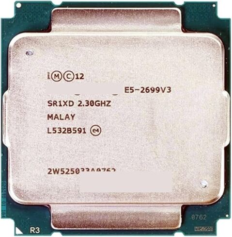 E5-2699 V3 E5 2699v3 2699 2.3 GHz 18-Core 36-Thread 30MB 145W معالج وحدة المعالجة المركزية LGA 2011-3 in Saudi Arabia