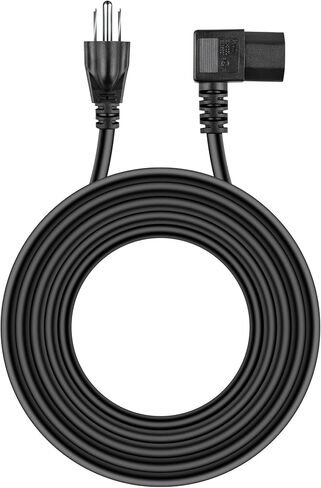 UL 6FT Right Angle AC Power Cord Cable Plug Compatible with Xbox 360 Adapter Mains in Saudi Arabia
