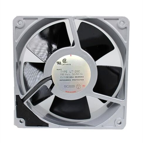 UT120C AC100V 15/14 واط 12038 2 دبوس 120x120x38 مللي متر 12 سنتيمتر مروحة التبريد العاكس in Kuwait