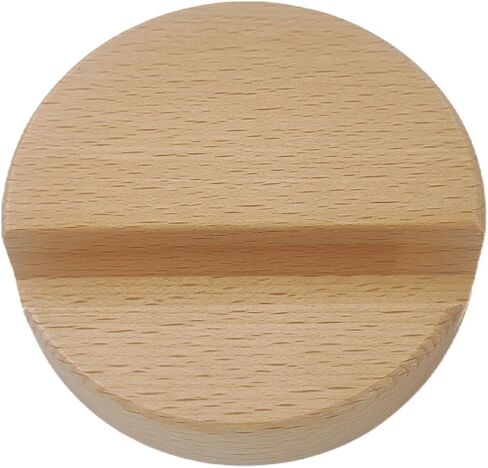 Beech Wood Phone Holder, Round Shape Wood Phone Stand in Saudi Arabia