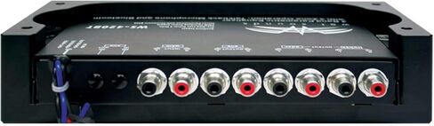 معادل صوت بلوتوث Wet Sounds WS-420BT ثلاثي المناطق مع WS-BTEQUDM-B أسود أسفل لوحة القيادة in Kuwait