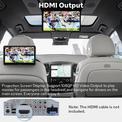 راديو السيارة Joying لترقية Dodge Durango 2014-2020، وحدة رأس Android 13 مقاس 11.6 بوصة IPS تعمل باللمس ستيريو لشاشة OEM مقاس 8.4 بوصة، مع CarPlay وAndroid Auto، AM/FM، ملاحة GPS (JY-DD203T8) in Kuwait