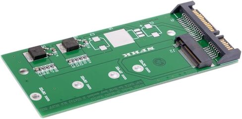 Xiwai B/M-Key M.2 NGFF 2 Lane SSD إلى 7 مللي متر 22pin 2.5 "SATA حافظة القرص الصلب PCBA لـ E431 E531 X240S Y410P Y510P in Saudi Arabia