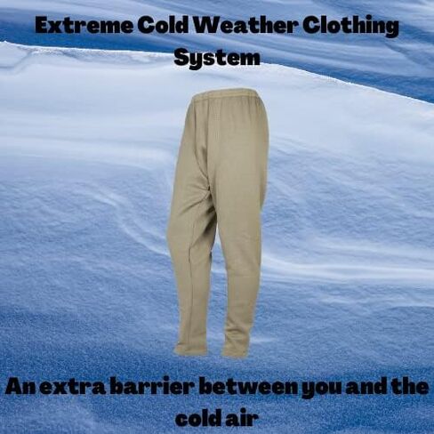 ECWCS Gen III Level 2 Thermal Grid Fleece Underwear, GI, Made in USA in Kuwait
