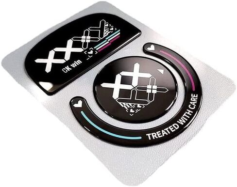 مزلجات أقدام الماوس من MOSHOU لفأرة الألعاب اللاسلكية Logitech G Pro X Superlight، أقدام ماوس زجاجية مصقولة عالية الجودة خالية من العيوب، اختيار سيد الألعاب فائق النعومة والمتانة in Kuwait