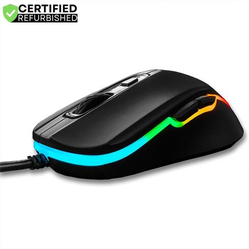 ماوس الألعاب السلكي Deco Gear DGGMOUS - 800-5000 نقطة لكل بوصة قابلة للتعديل - 11 وضع RGB - (متجدد) in Kuwait