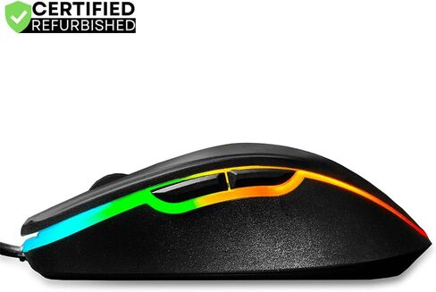 ماوس الألعاب السلكي Deco Gear DGGMOUS - 800-5000 نقطة لكل بوصة قابلة للتعديل - 11 وضع RGB - (متجدد) in Kuwait