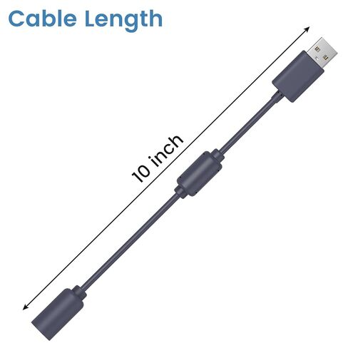 Smays Replacement USB Breakaway Cable for Logitech G920, Ferrari 458 Spider Racing Wheel Driving Force, 10-Inch in Saudi Arabia