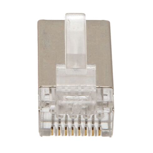 NavePoint CAT6 Ethernet RJ45 Plug, FTP, 25 Pack, C6-8P8C, CE Compliance in Saudi Arabia