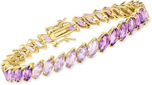 روس سايمونز 17.00 CT. T.W. سوار تنس أومبري في الذهب 18kt على الجنيه الاسترليني. 7 بوصات in Saudi Arabia