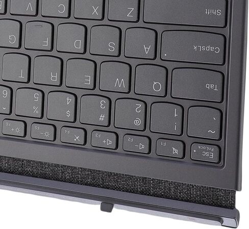 لوحة مفاتيح Yoidesu Bluetooth Touchpad لجهاز Yoga Duet 2020 2021 Tablet، لوحة مفاتيح لاسلكية بتصميم QWERTY مع لوحة لمس عالية الحساسية لإعداد الكمبيوتر المحمول المحمول in Kuwait