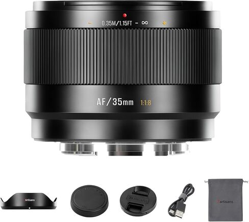 7Artisans AutoFocus 25/35/50mm F1.8 Set APS-C Frame LITE Series Lens F1.8 فتحة كبيرة تدعم التعرف على الوجه/العين متوافقة مع Fujifilm Fuji X-H/T/T30/S/E/A Series Fuji X-E2 Fuji X-T2 in Saudi Arabia