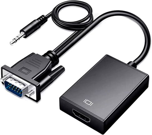 محول واجهة الوسائط المتعددة VGA إلى HD، كابل محول VGA، محول كمبيوتر VGA، لتلفزيون الكمبيوتر المحمول in Kuwait