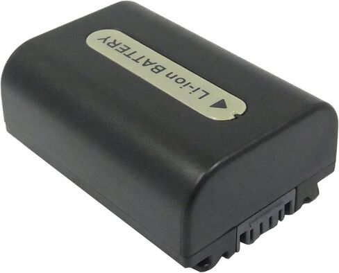 SPANN بطارية بديلة لسوني DCR-SR45، DCR-SR50، DCR-SR50E، DCR-SR52E، DCR-SR55E، DCR-SR60، DCR-SR60E، الجزء رقم: NP-FH30، NP-FH40، NP-FH50، NP-FH60 7.4 فولت in Kuwait