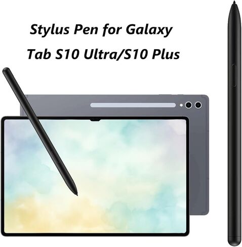 2 حزمة قلم Galaxy Tab S10 Ultra S لجهاز Samsung Galaxy Tab S10 Ultra/S10 Plus/S10 Lite قلم بديل لجهاز Galaxy Tab S10 Plus/S10 Ultra/S10 Lite جميع الإصدارات S Pen (أسود) in Saudi Arabia
