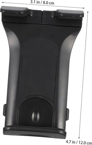 Angoily Bike Phone Clamp حامل قابل للدوران للأجهزة اللوحية والهواتف المحمولة يناسب عربة الأطفال الثابتة للدراجة الإهليلجية، تصميم مدمج لرؤية دون عائق لتعليمات اللياقة البدنية in Saudi Arabia