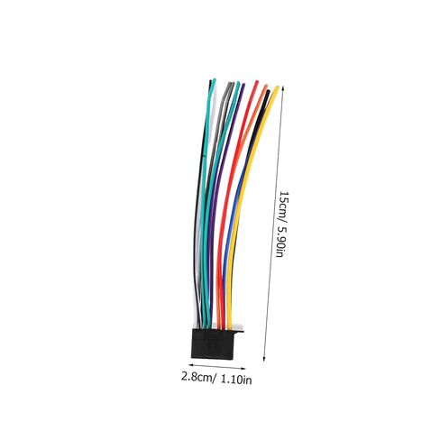 Compatible Radio Stereo Wiring Harness Durable Speaker Plug Power Cord for Effortless Installation Vehicle Audio Systems in Saudi Arabia