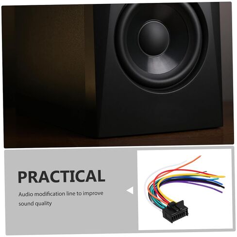 Compatible Radio Stereo Wiring Harness Durable Speaker Plug Power Cord for Effortless Installation Vehicle Audio Systems in Saudi Arabia