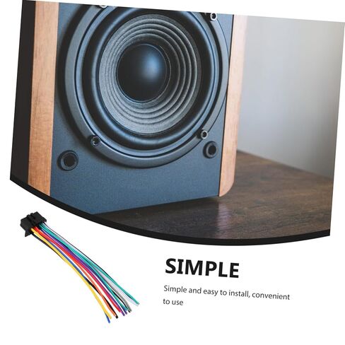 Compatible Radio Stereo Wiring Harness Durable Speaker Plug Power Cord for Effortless Installation Vehicle Audio Systems in Saudi Arabia