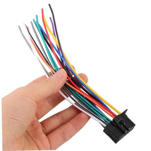 Compatible Radio Stereo Wiring Harness Durable Speaker Plug Power Cord for Effortless Installation Vehicle Audio Systems in Saudi Arabia