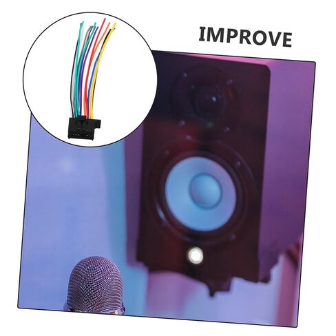 Compatible Radio Stereo Wiring Harness Durable Speaker Plug Power Cord for Effortless Installation Vehicle Audio Systems in Saudi Arabia