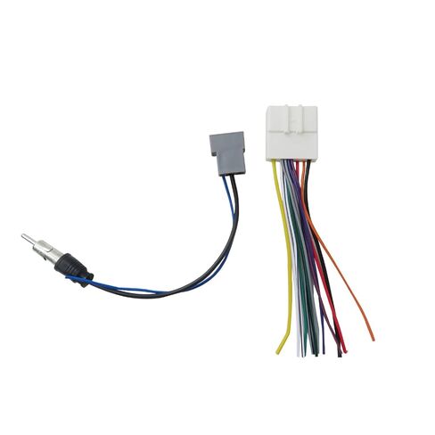 XSPANDER 70-7552 سيارة ستيريو الأسلاك تسخير محول كابل راديو تثبيت التوصيل ل Metra 40-NI12/ أفضل مجموعات NI-6/ Scosche NAA2B، قابس 20 دبوس in Kuwait