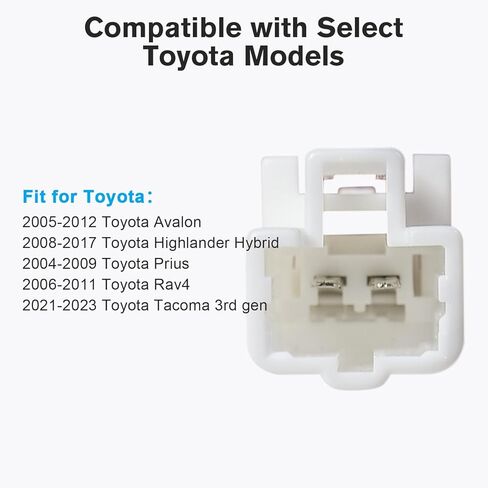 تسخير سلك مكبر الصوت متوافق مع مكبرات الصوت Toyota JBL، 72-8118 مكبرات الصوت الأمامية للسيارة، قابس محول الأسلاك لـ Avalon Highlander Hybrid Prius RAV4 Tacoma in Saudi Arabia