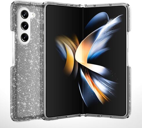 Phone Case for Samsung Galaxy Fold 6 Case Slim Fit Silicone [Anti-Yellowing & Anti-Fingerprint] Rugged Protective Transparent for Samsung Z Fold 6 Clear Case in Saudi Arabia
