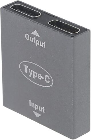 نوع C أنثى إلى أنثى محول مزدوج USB C ميناء محور شاحن توزيع الطاقة محول الفاصل in Kuwait