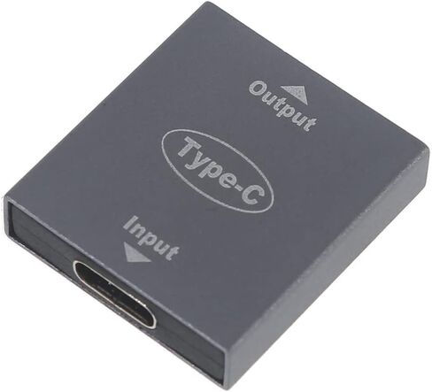 نوع C أنثى إلى أنثى محول مزدوج USB C ميناء محور شاحن توزيع الطاقة محول الفاصل in Kuwait