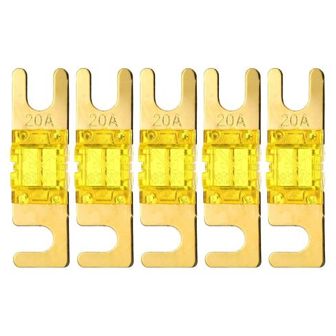 Meccanixity 5 PCS 60 A 32 V MINI ANL FUSE استبدال الحماية الكهربائية للشفرة FUSE لنظام الفيديو الصوتية البحرية للسيارات in Kuwait