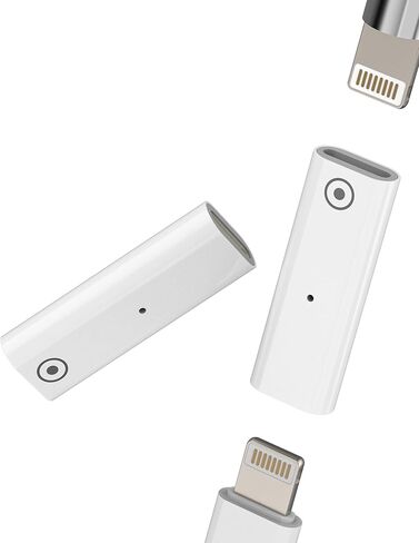 for Apple Pencil 1st Generation Pen Charger Adapter Lightning Female (2Pack) for Ipad Pro First Cable Charging 10th Accessories Converter Stylus Charge Connector Replacement in Saudi Arabia