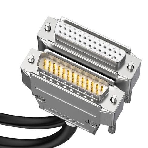 المهنية RS232 DB25 25Pin ذكر أنثى تمديد الكابلات، التدريع المزدوج in Saudi Arabia