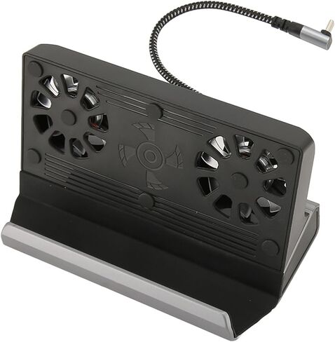 10 in 1 Steam Deck Docking Station, USB C Hub Deck Dock with 5Port USB 3.0 USB2.0, HDMI2.0 4K at 60Hz, 1000Mbps Gigabit Ethernet, Dual Fan,100W Charging for Valve in Saudi Arabia