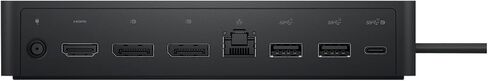 Dell UD22 Universal Dock 96W Quad 4K، HDMI، USB-C، DisplayPort، USB Hub وEthernet مع مكبر صوت Bluetooth Mini U مع ميكروفون مدمج، تشغيل لمدة 4 ساعات in Saudi Arabia