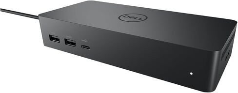 Dell UD22 Universal Dock 96W Quad 4K، HDMI، USB-C، DisplayPort، USB Hub وEthernet مع مكبر صوت Bluetooth Mini U مع ميكروفون مدمج، تشغيل لمدة 4 ساعات in Saudi Arabia