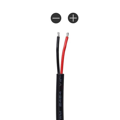 كابل طاقة DC7.4x5.0mm أنثى إلى 2Pin 18AWG 2x0.75mm² أسلاك طاقة لأجهزة الكمبيوتر المحمول تدعم ما يصل إلى 120 وات in Saudi Arabia
