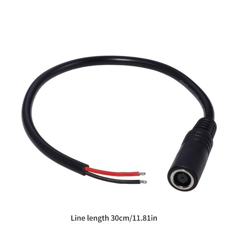 كابل طاقة DC7.4x5.0mm أنثى إلى 2Pin 18AWG 2x0.75mm² أسلاك طاقة لأجهزة الكمبيوتر المحمول تدعم ما يصل إلى 120 وات in Saudi Arabia