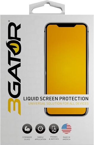 by cellhelmet Liquid Glass Wipe On Extreme Glass Protection | Made in the USA | Universal Screen Protector for Phones, Smart Watches, and Tablets | Scratch & Shatter Protection in Saudi Arabia