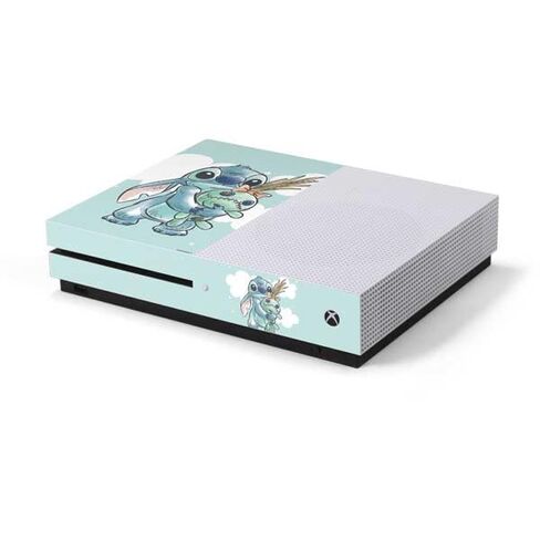 ملصق Skinit المخصص للألعاب متوافق مع وحدة تحكم Xbox One S - تصميم Disney Lilo and Stitch Stay Weird المرخص رسميًا in Saudi Arabia