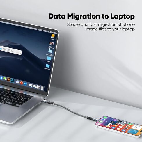 كابل بيانات USB C قصير 6 بوصة مع USBC 3.2 Gen 2 20 جيجابت في الثانية لنقل البيانات بسرعة عالية وشحن PD 240 واط وفيديو 4K@60 هرتز سلك USB-C إلى النوع C لمحطة إرساء بنك الطاقة SSD المحمولة للهاتف المحمول in Kuwait