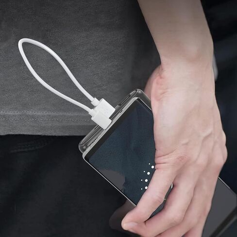 [معتمد من Apple MFi] كابل شحن قصير iPhone 17 16، 8 بوصة 2 حزمة كابل USB A إلى النوع C شحن سريع سلك نقل مزامنة البيانات عالي السرعة لهاتف iPhone 17/16/15 Pro iPad/Airpods/Galaxy/Power Bank/CarPaly in Kuwait